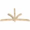 Ekena Millwork Davenport Rough Sawn Timber Gable Bracket, Douglas Fir, 84"W x 53"H x 4"D x 4"F, 15/12 Pitch GBW084X53X0404DAV00RDF - alternate 3